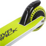 Самокат для детей NOVATRACK WOLF 100 PLASTIC черно-зеленый 100P.WOLF.BGN21