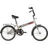 Складной велосипед NOVATRACK TG-30 CLASSIC серый 20NFTG301.GR21